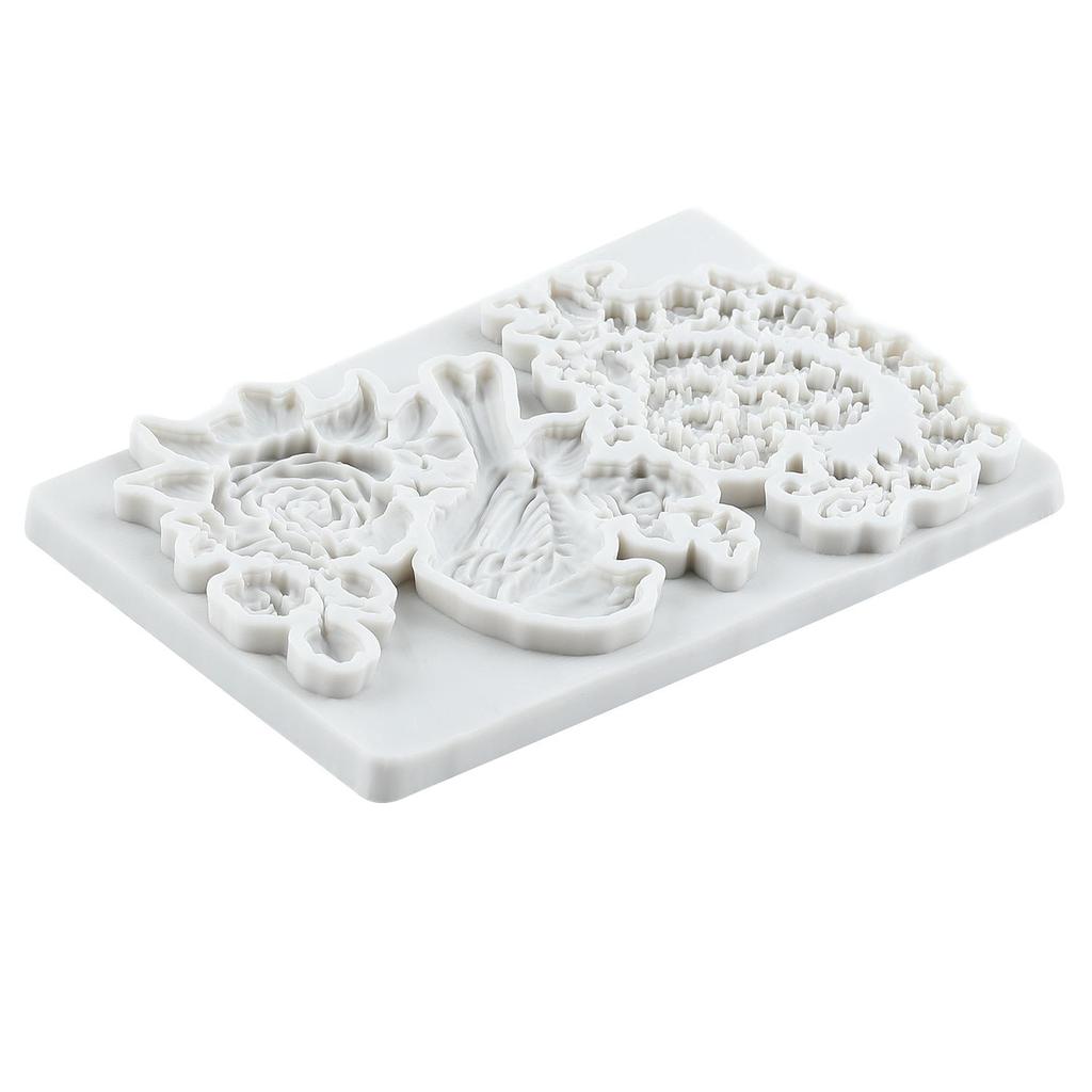 Ptačí silikonové formy Květinová fondánová forma Nástroje na zdobení dortů Topper na cupcake Cukrovinková čokoládová forma na gumpastu