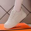 Fashion Lace-up Synthetic Leather Women Breathable Sneakers Woven D Shoes Sneakers Women Sports Bascket 2025summer Outings Luxury
