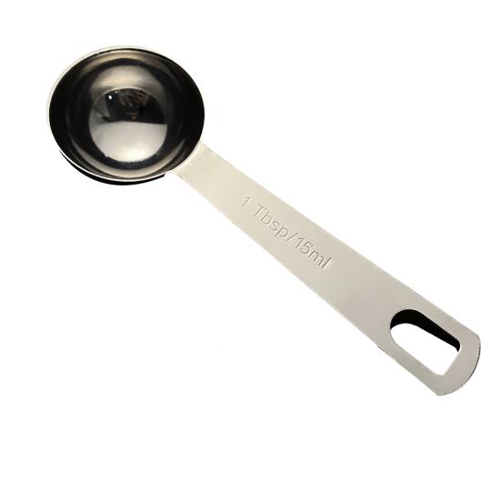Stainless Steel Measuring Spoon Set with Scale Accurate Dosage Measuring Spoon Dishwasher Safe Kitchen Gadget for Coffee Milk Powder Spices