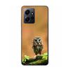 Snow Cute Owl Animal Cover Case For Xiaomi Redmi Note 12S 12 11 Pro Plus 11T 11S 10 5G 10S 9 9T 9S 8 8T 7 5 Pro TPU Phone Clear