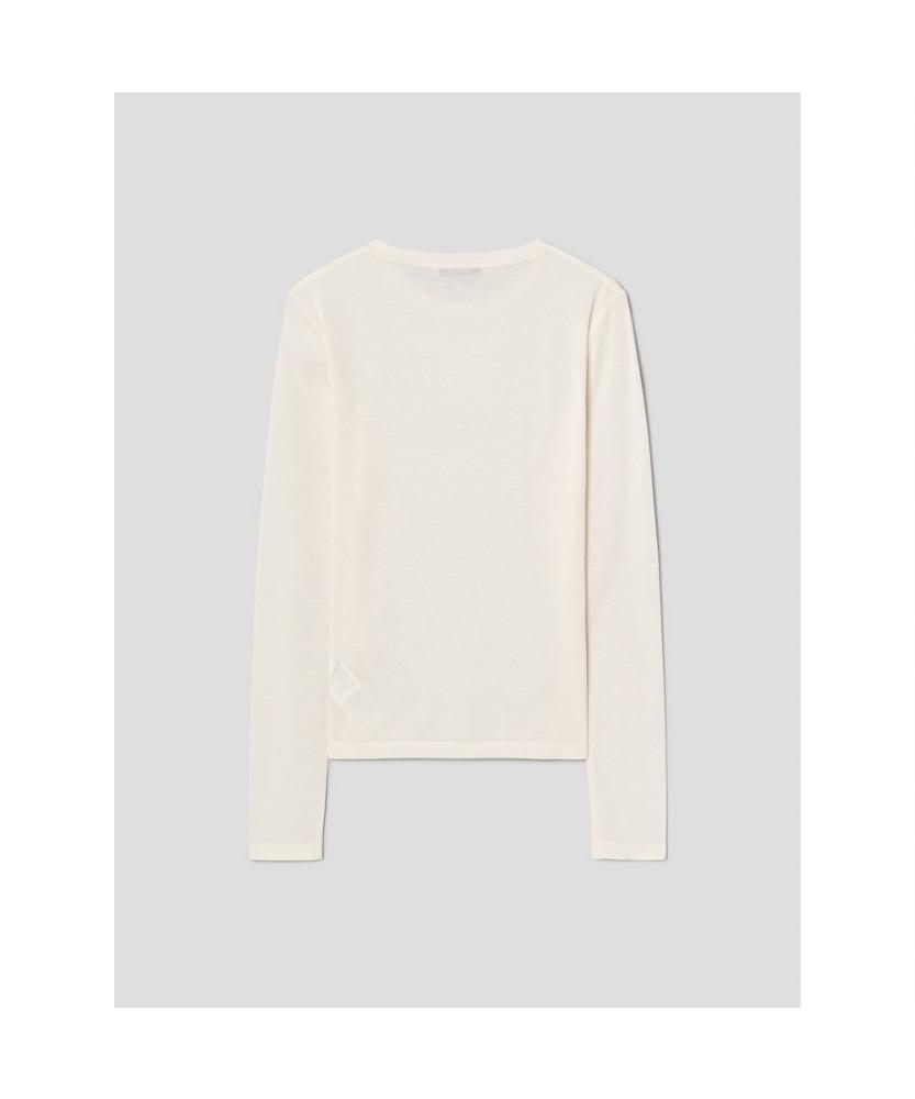 8seconds Round Basic T-Shirt Ivory