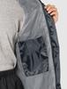 Size 48 Charcoal Gray [Kurodaruma] Raincoat, Rainwear, Men's, -