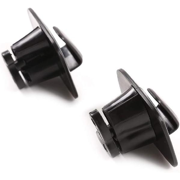 

Крючки для одежды на потолок салона из АБС-пластика, отделка крючка-вешалки для Volvo V90 S90 XC40 XC60 XC90 2015-2020 (черный)