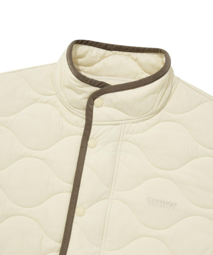 Covert Quilted M51 Jacket Ecru