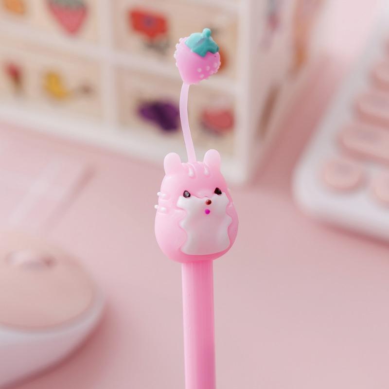 Cartoon Shaped Cute Neutral Pen Creative Ballpoint Signature Pen Student Stationery Gift
