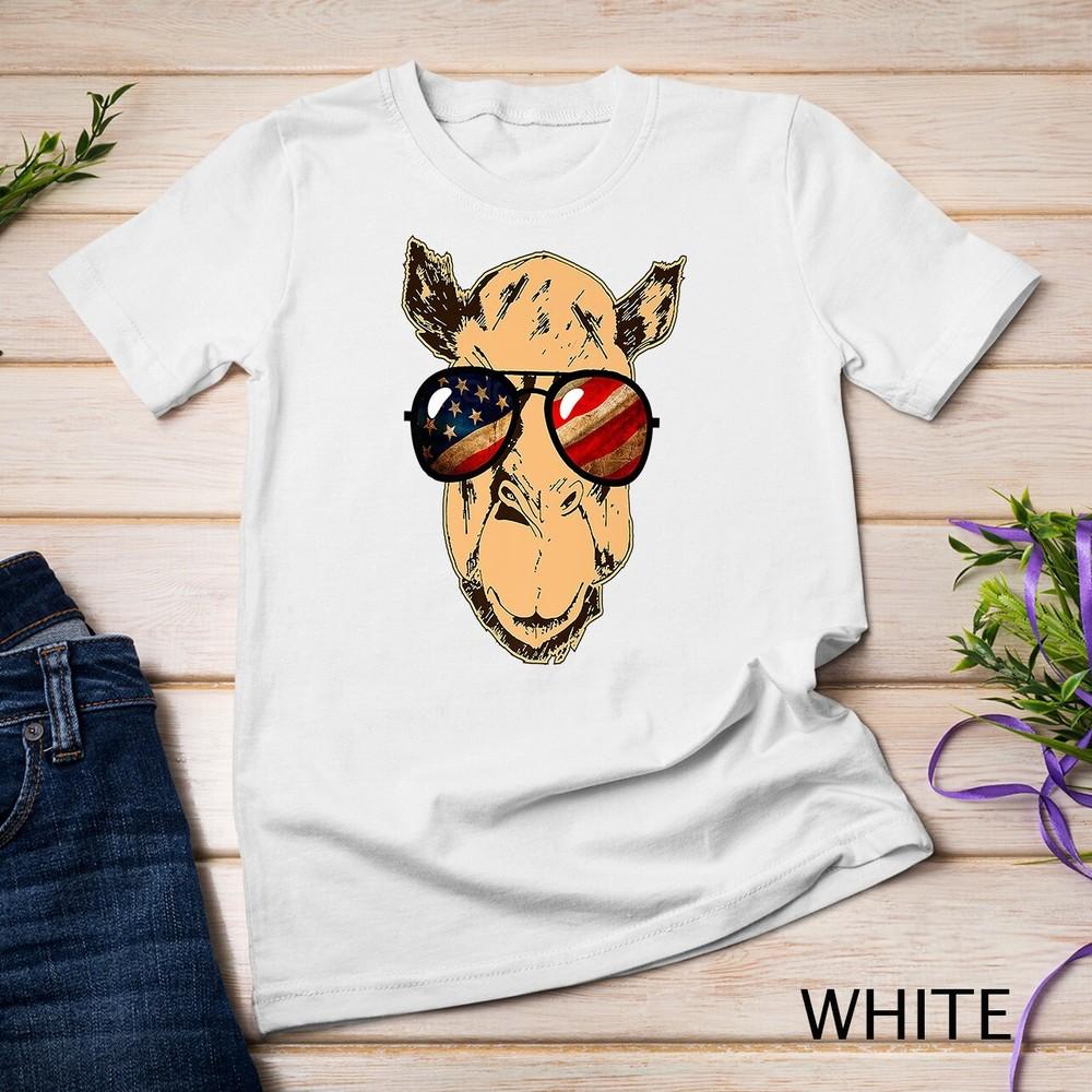 

Funny Hump Day Gift Patriotic Camel Unisex T-shirt L