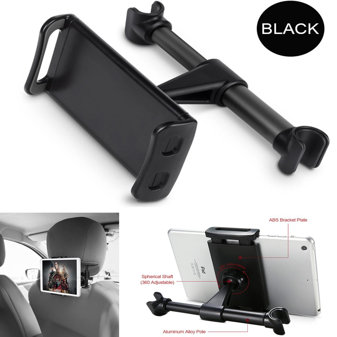 

New Car Back Seat Headrest Mount Holder For 4-11 Screen Phones&Tablet&iPad Black