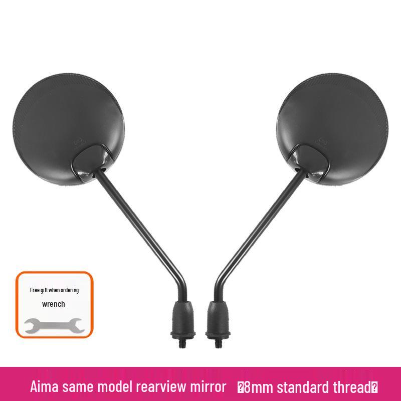 Universal Wide-Angle Rearview Mirror for Electric Vehicles, Scooters, and Bicycles
