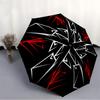 1pc Abstract Pattern Automatic Open/close, All-Season Portable Folding Umbrella for Friends, Travel, Everyday, Events  Yy250812218
