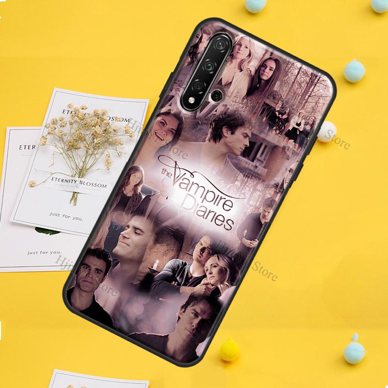 The Vampire Diaries Case For Huawei P30 P20 P40 P60 Pro P Smart Nova 9 5T Honor Magic 5 Lite X8 X9a 50 70 Cover