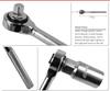 Professional Grade Automotive Repair Tool Set: 40-Piece Chrome Vanadium Steel Socket Wrench & Ratchet Kit for Bike Maintenance