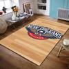 New Orleans Pelicans Logo Design Rug Non-slip Rug Suitable for Living Room and Bedroom Sofas