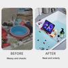 Expandable Bathtub Tray Caddy Strong Load-bearing Non-Slip Foldable Design Transparent Bath Accessories Bath Table Tub Tray
