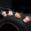 Car Center Console Dashboard Cute Cartoon Friendly Animals Ornament Interior Decoration for Girls Gifts Car Interior Accessories