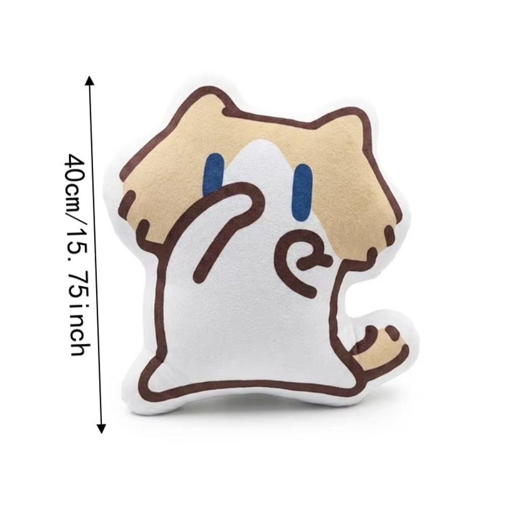Sofa Decor Cat Plush Throw Pillow Home Ornament Cat Stuffed Pillow  Student