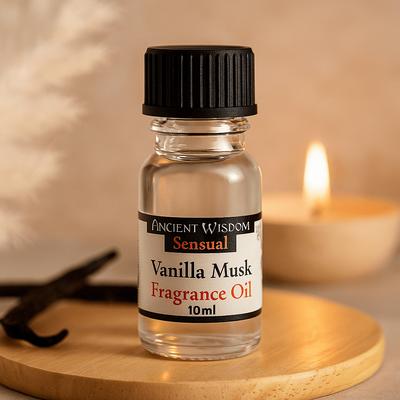 6x Vanilla Musk Fragrance Oil 10ml