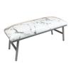 New Silver High-Leg Eyelash Extension & Manicure Armrest with Table Mat