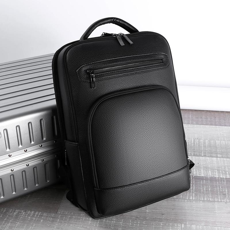 Business-Rucksack, High-End Herren-Rucksack, modisch und multifunktional, großes Fassungsvermögen 16-Zoll-Computertasche für Herren