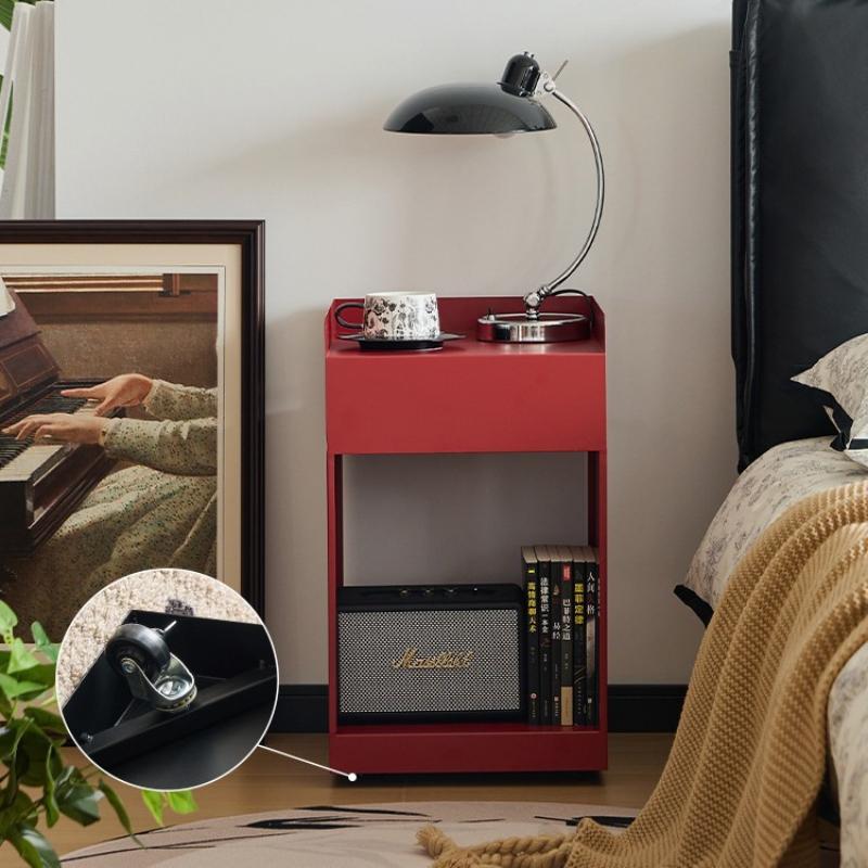 Removable Coffe Table Corner Minimalist Tea Tables on Wheel Morden Storage Beside Table Living Room Bedroom Bedside Cabinet