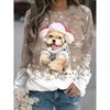 2024 Christmas Hoodie Snowman 3D Printed Sweatshirt for Men and Women Long Sleeve Hoodie Street Clothing Oversized Pullover Fash