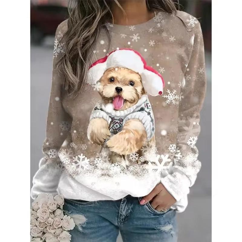2024 Christmas Hoodie Snowman 3D Printed Sweatshirt for Men and Women Long Sleeve Hoodie Street Clothing Oversized Pullover Fash