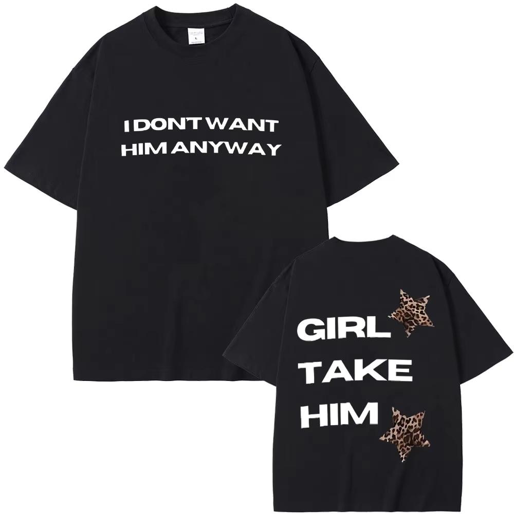 Sängerin Tate Mcrae Es ist okay, mir geht es gut, ich will ihn sowieso nicht, Mädchen nimm ihn, grafische T-Shirts, Herren, Damen, Mode, Vintage-Trend T-Shirt