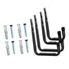Set of Garage Storage Tools Organiser with Screws Hanger Heavy Duty Utility Hooks for