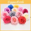 Colored Multi Simulated Rose Head For Flower Wall Wedding And Party Decor