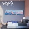 Fantasy Bedside Jednorožec Zasněný plakát a obrazy na plátně Nodic Style Wall Art Plakáty do obývacího pokoje Ložnice Galerie