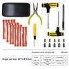 Emergency Tire Repair Kit - Quick Fix Heavy-Duty Glue & Rubber Strips For Cars/Trucks/Rvs Puncture On-The-Go Safety
