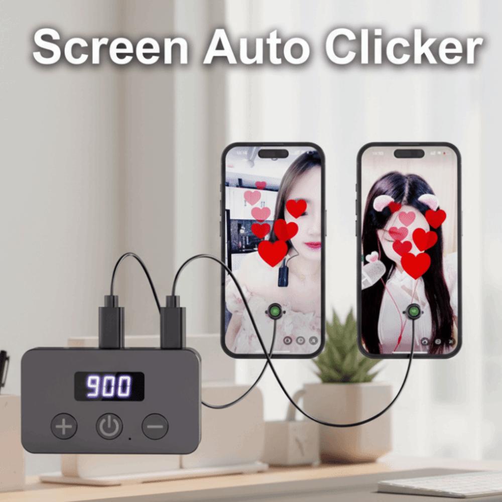 Continuous Auto Clicker Device Rechargeable Auto Like Tap Device Screen Auto Clicker  Phone Apps