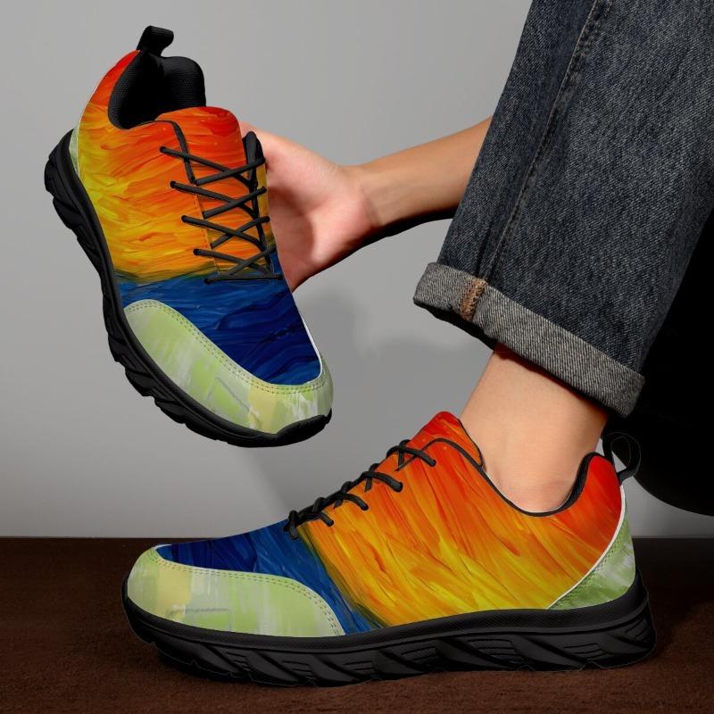 YRZL Walking Shoes Men Comfortable Lightweight Non Slip Sneakers Men Gym Training Casual Sports Shoes Durable Athletic Sneakers