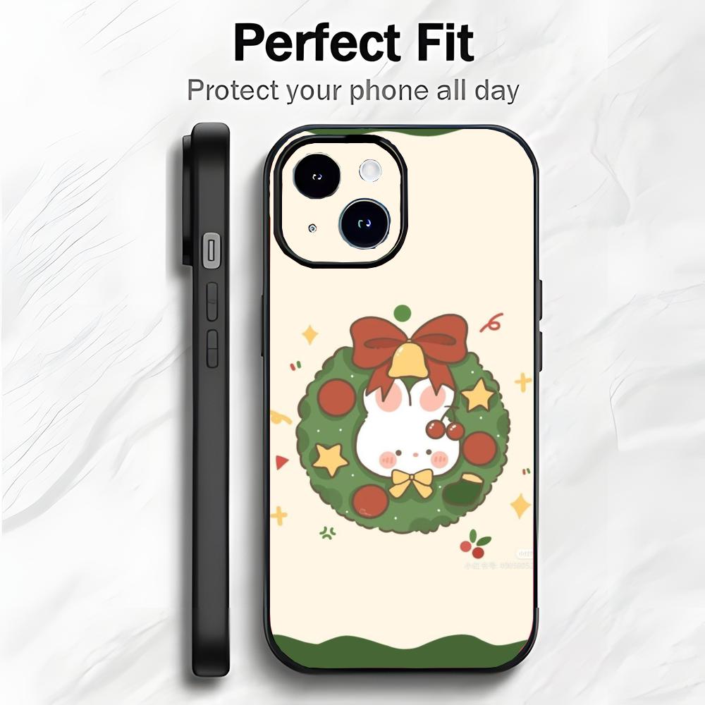 Christmas Festive Holiday Art Phone Case Phone Case Soft Packaging Lightweight For iPhone17 16 15 14 13ProMax