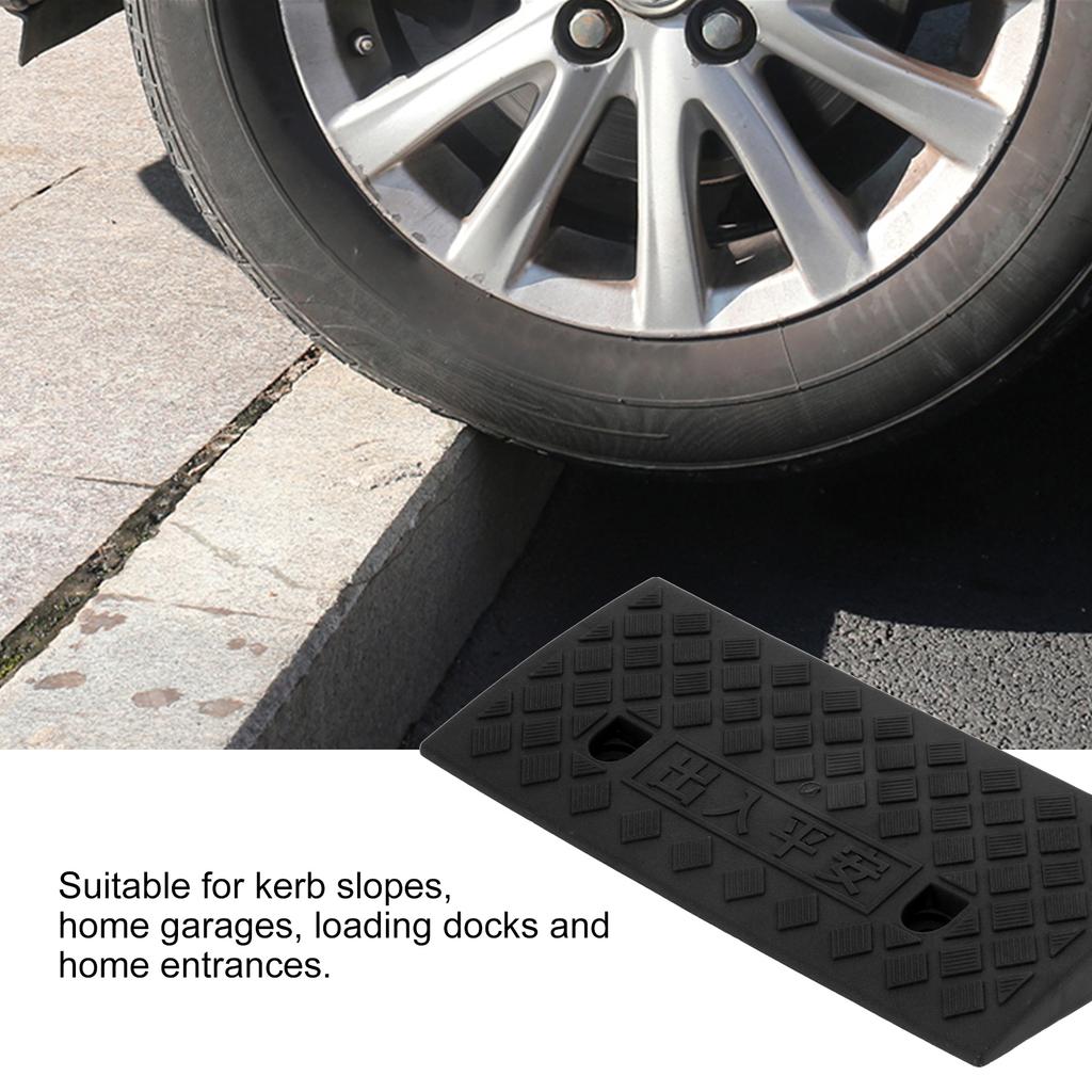 5cm Thickness Plastic Curb Ramp Portable Threshold Ramp for Car Vehicle Driveway Loading Dock Supplies