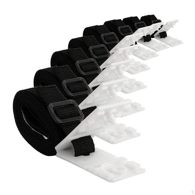8x Correias para cobertura de piscina, ferramenta para carretel de cobertor, correias universais duráveis para carretéis