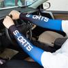 1 Pair Arm Sleeves Super Soft Wear-Resistant Ice Silk Cycling Sunscreen Sleeves Arm
