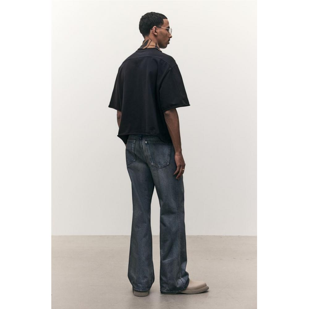 H M Oversized FiT T sHirT Black