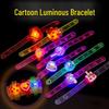 Luminous Cartoon Flashlight Kids' Slap Bracelet Watch Strap Gift