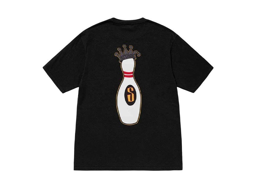 Stussy Kingpin Pigment Dyed Tee Black 1905037 L
