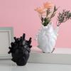 Creative Halloween Heart Vase Black White Art Ceramic Ornament Home Desktop Decor