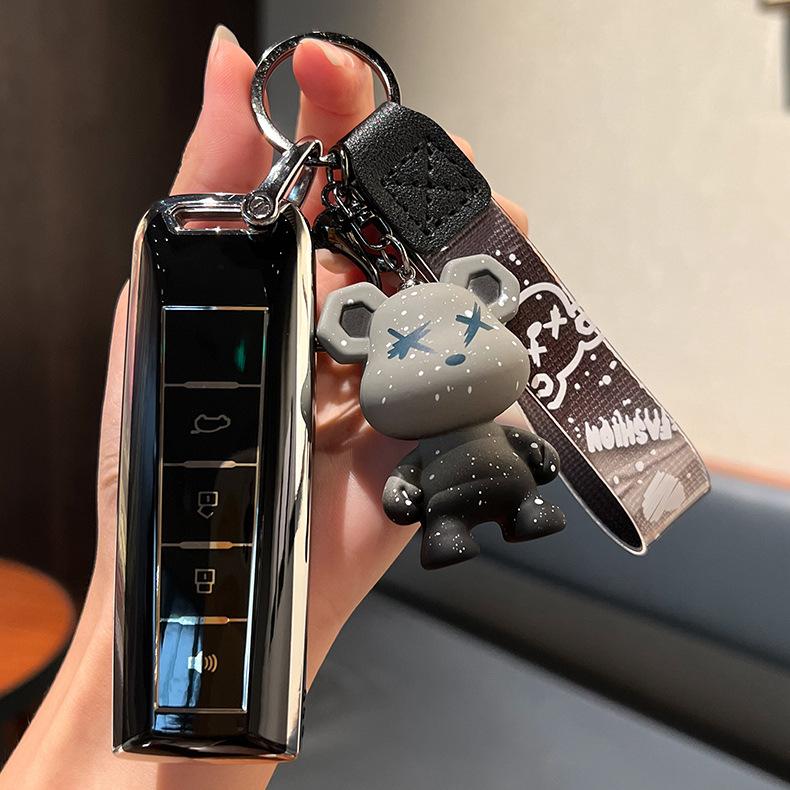 Applicable to Great Wall Wey Key Cover Mocha MacchiatoWEYCarVV6/VV7/VV5Car Tank300Bag buckle