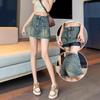 Damen Sommer 2026 Schlankmachender Denim-Rock-Shorts - Retro Internet-Promi-Stil