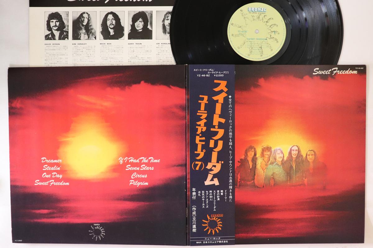 

LP Пластинка URIAH HEEP - Sweet Freedom YZ46BZ BRONZE 1973 Япония Obi Rock Б/у
