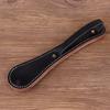 Travel Carry Hand Tool in Leather-Look Finish, Wrist Cord Fitness Leather Clapper, Flat Body Form for Bag Storage Accessory Daily Use