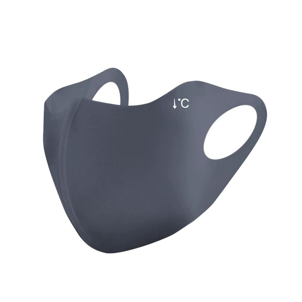 

Сонцезахисна маска для обличчя UPF50+ Захист від сонця - Охолоджуюча дихаюча тканина та еластична комфортна посадка - Дизайн з мікроотворами для їзди на велосипеді на вулиці Біг Водіння A сірий