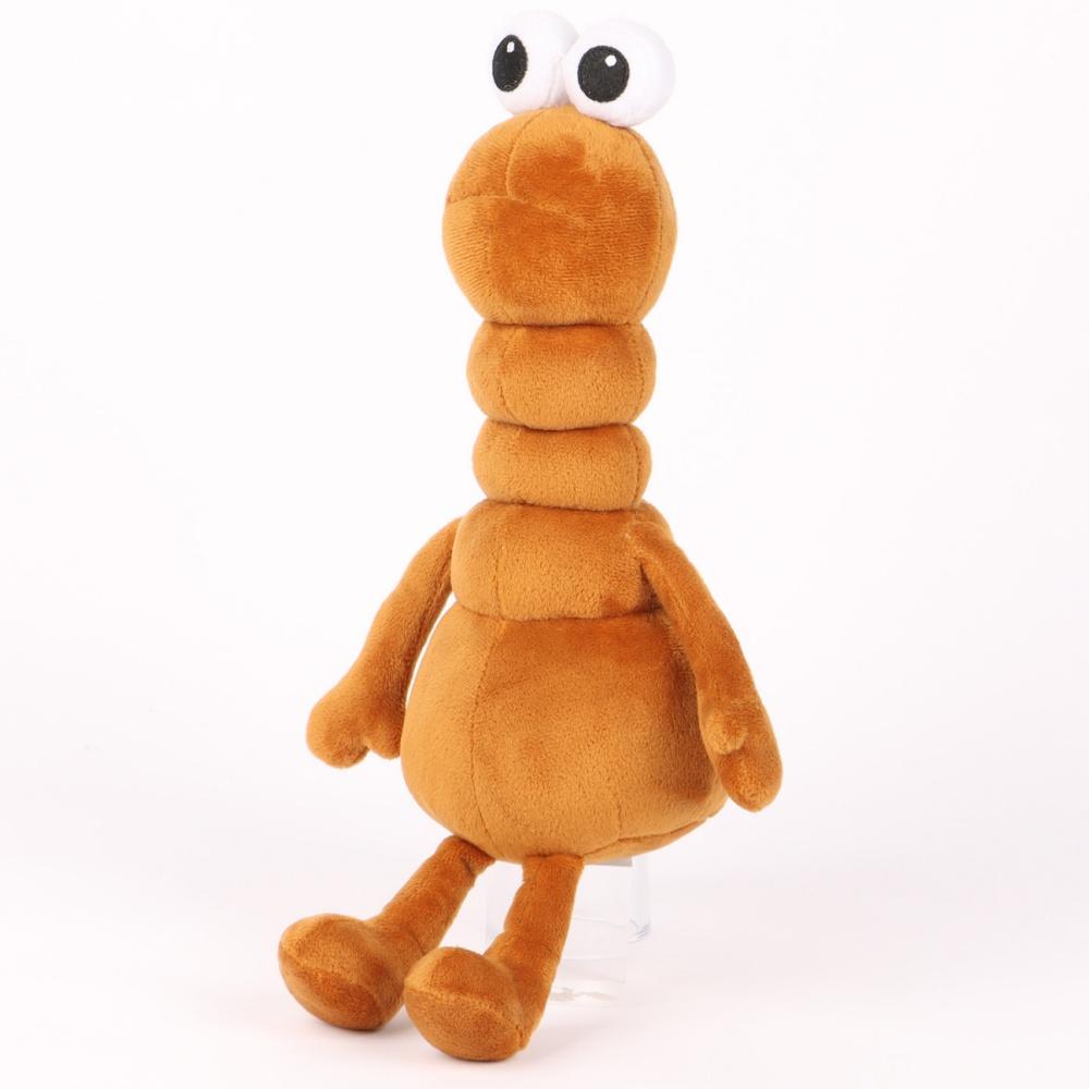 Peluche Marcus Il Verme Animale di Peluche Carino Peluche Coccoloso Morbido Bambola Decorazione Camera da Letto Regalo di Compleanno Natale Per Bambini Adulti
