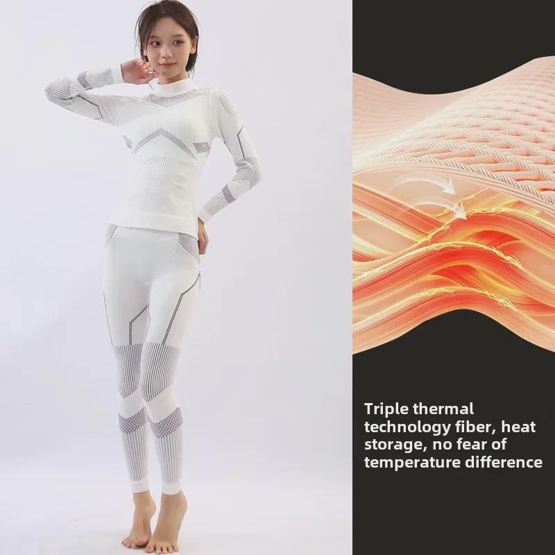 Ski Quick-Dry Compression Base Layer: Breathable, Warm, Sweat-Wicking, Unisex Outdoor Sportswear