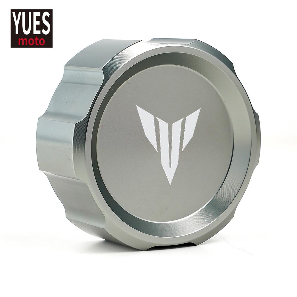 

Аксессуары для мотоциклов, задняя крышка бачка тормозной жидкости с ЧПУ, крышка для Yamaha MT 07 MT 09 MT07 MT09 MT10 MT03 MT25 2014 2015 2016 серый