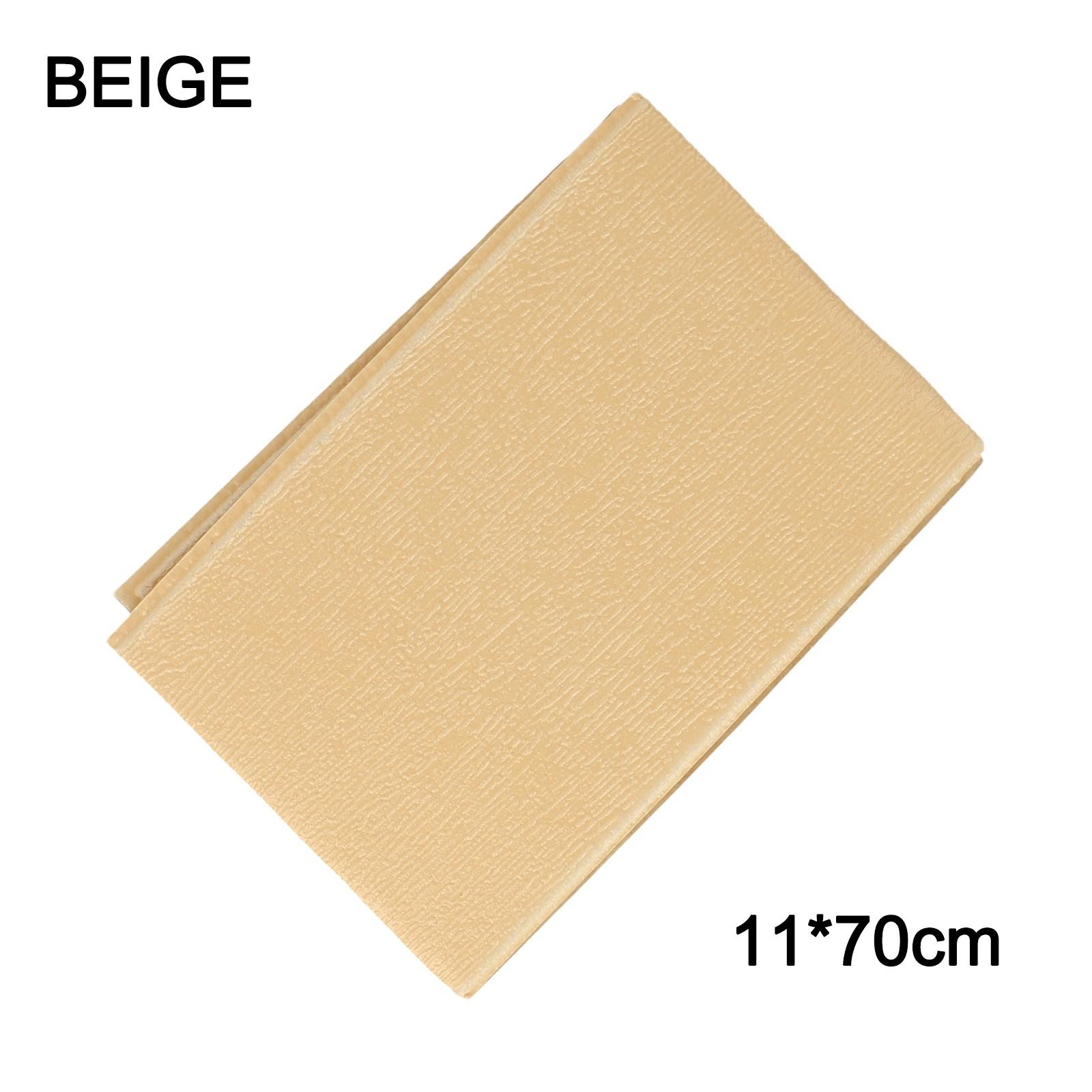 

1 шт. ПВХ плинтус самоклеящаяся наклейка на стену для домашнего декора 3D дизайн линии талии beige