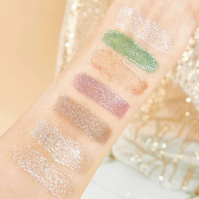 Bunte Mascara, Glitzer-Mascara, Augen-Make-Up, Extra Lange Wimpernverlängerung & Volumen Wimperntusche, Wasserfest, Langlebig, Natürlich